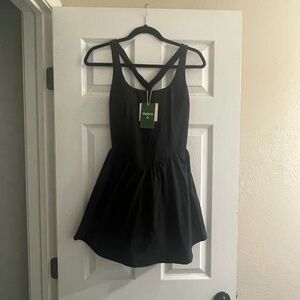 Halara Breezeful 2-in-1 Pickleball Active Dress w/ Pockets | Size M Black